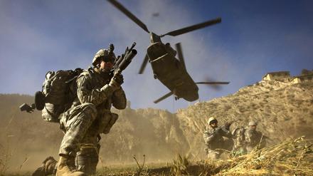 US-Soldaten bei einem Einsatz in Afghanistan.
