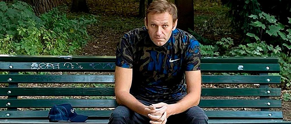Wurde mit Nowitschok vergiftet: Alexej Nawalny