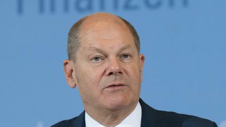 Olaf Scholz (SPD) will, dass die "oberen zehn Prozent" weiterhin die Soli-Steuer bezahlen.