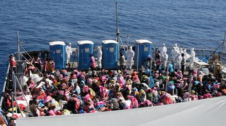 Die Zahl der Flüchtlinge, die nach Europa wollen, steigt immer weiter.