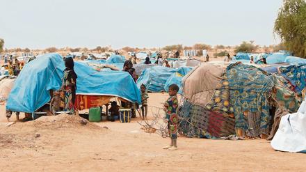 Flüchtlingslager in Mali: Mehr als die Hälfte der Flüchtlinge weltweit sind Kinder.