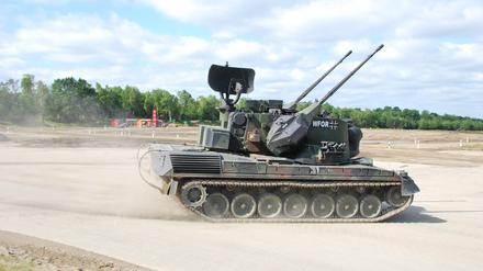 Die Flugabwehrpanzer Gepard der Bundeswehr wurden der Ukraine ursprünglich für Mitte Juli versprochen.