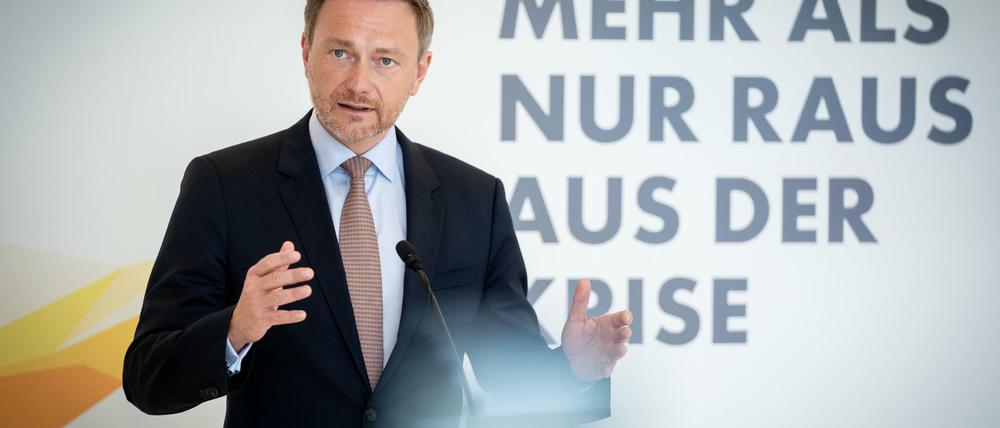 FDP-Chef Christian Lindner kann sich über gute Umfrage-Werte freuen.