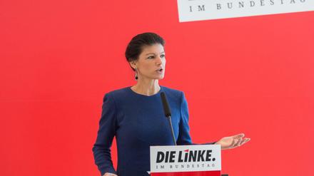 Sahra Wagenknecht, Fraktionsvorsitzende von (Die Linke)