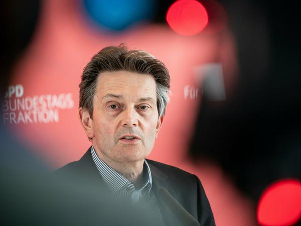 Seine Abzugsforderung findet die SPD-Parteispitze gut: SPD-Fraktionschef Rolf Mützenich.