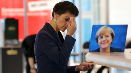 Sahra Wagenknecht, Vorsitzende der Linksfraktion im Bundestag.