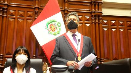 Übergangspräsident in Peru: Francisco Sagasti 