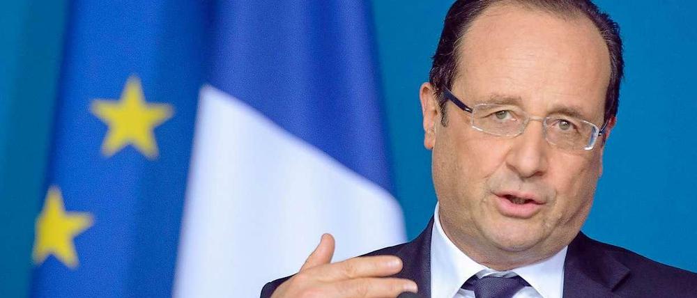 Keiner seiner Vorgänger hatte nach einem Jahr so schlechte Umfrage-Werte wie Francois Hollande.