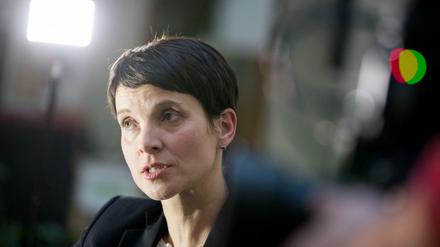Bald könnte Anklage gegen sie erhoben werden: AfD-Chefin Frauke Petry.