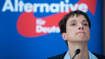 Frauke Petry, Bundesvorsitzende der Partei Alternative für Deutschland (AfD)