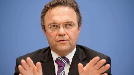 Bundesinnenminister Hans-Peter Friedrich.