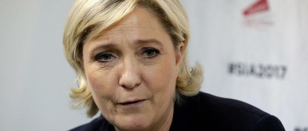 Front-National-Chefin Marine Le Pen.