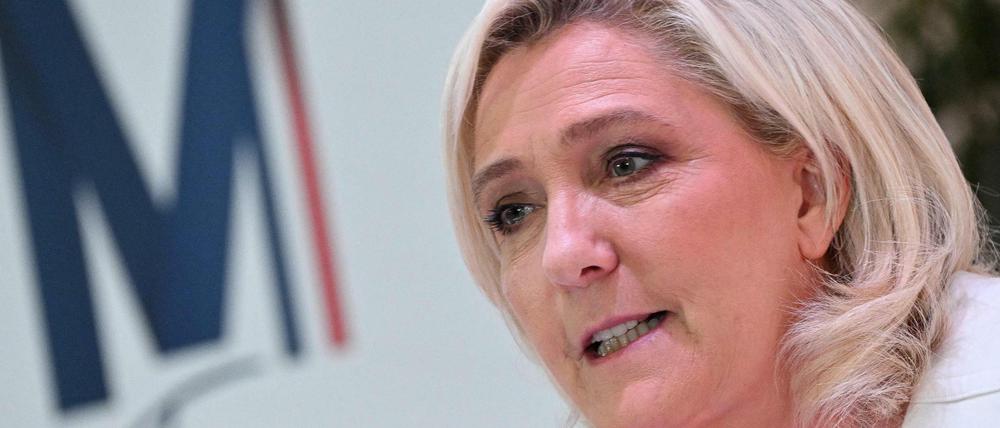 Die rechtspopulistische französische Politikerin Marine Le Pen