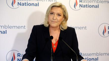 Enttäuscht: Marine Le Pens rechtextremes Rassemblement National konnte keine einzige Region erobern. 