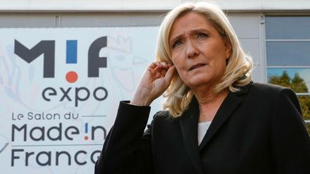 Marine Le Pen ist Chefin der Partei „Rassemblement National“.