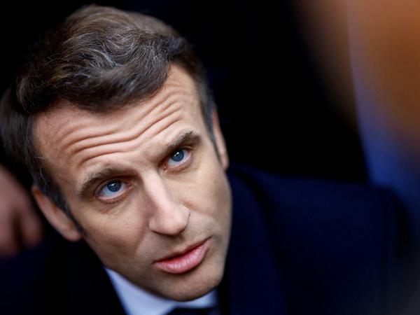 Hofft auf eine zweite Amtszeit: Emmanuel Macron.
