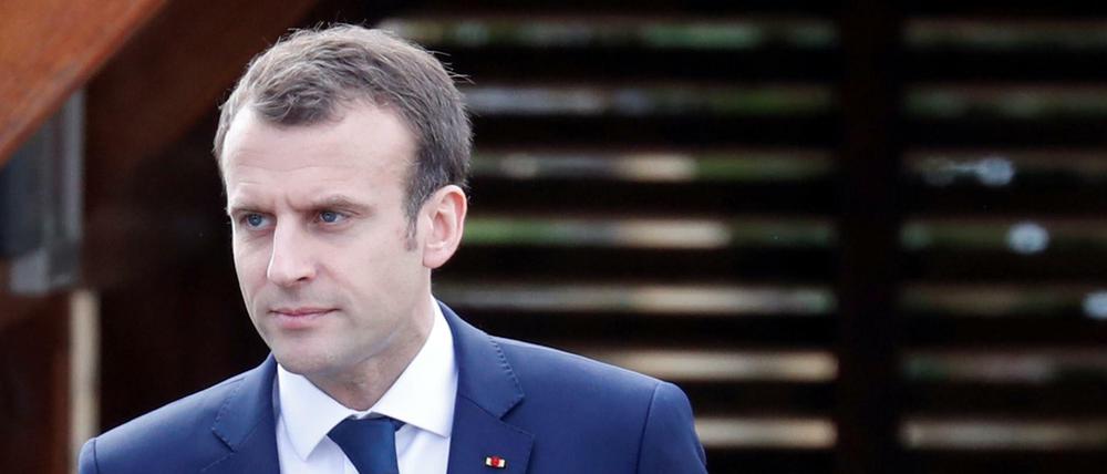Frankreichs Präsident Emmanuel Macron. 