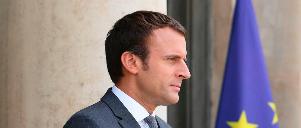 Frankreichs Staatschef Emmanuel Macron. 