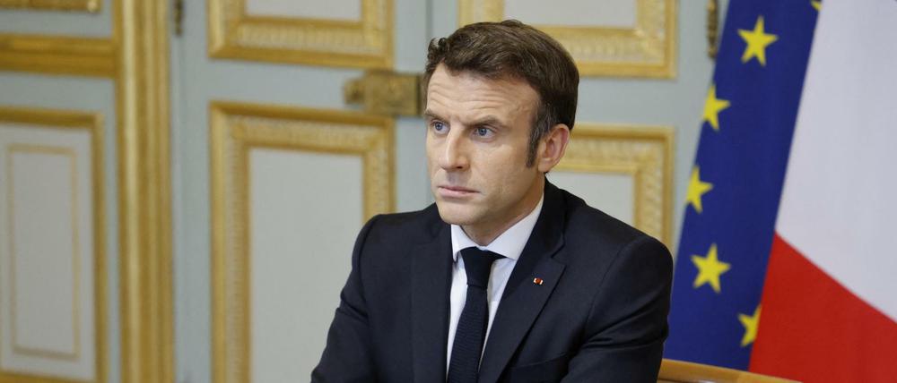 Der französische Präsident Emmanuel Macron will fünf weitere Jahre regieren.