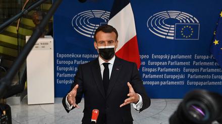 Frankreichs Präsident Emmanuel Macron gilt als Initiator der Konferenz zur Zukunft der EU.