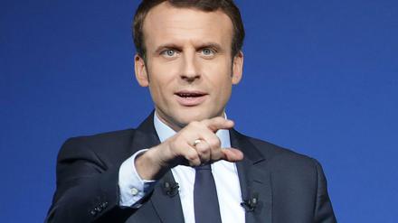 Frankreichs Präsidentschaftskandidat Emmanuel Macron.