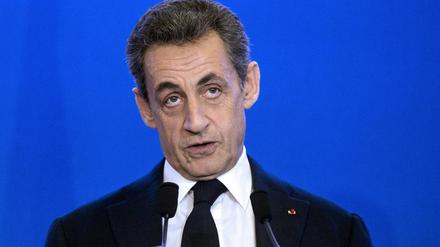 Der Chef der konservativen Republikaner, Nicolas Sarkozy.