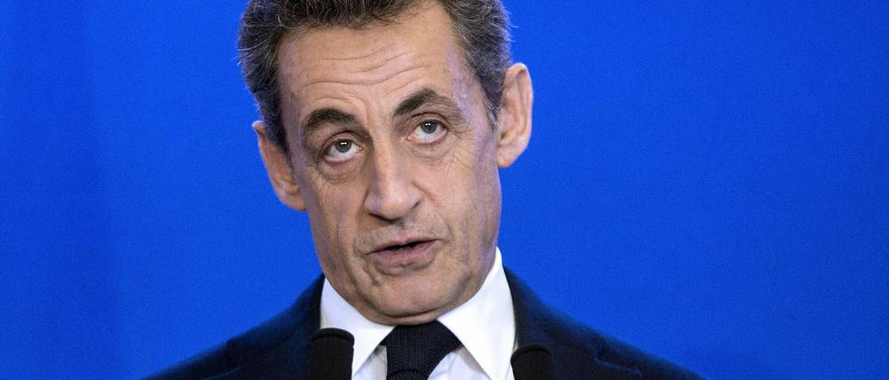 Der Chef der konservativen Republikaner, Nicolas Sarkozy.
