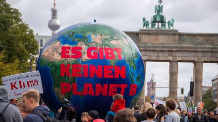 September 2019: Demo für mehr Klimaschutz vor dem Brandenburger Tor