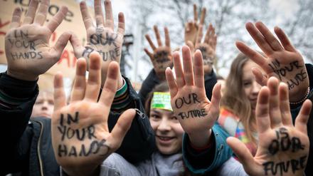 Zehntausende beteiligten sich bereits in Deutschland an den „Fridays for future“-Aktionen.