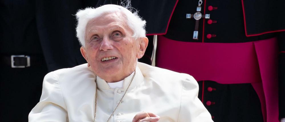 Der emeritierte Papst Benedikt XVI. (Archivbild vom Juni 2020)