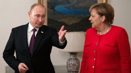Beim G20-Gipfel in Buenos Aires hatte Kanzlerin Merkel ihre Initiative zur Krise im Asowschen Meer bereits angekündigt.
