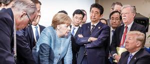 Der US-Präsident isoliert bei G7? Donald Trump fühlt sich falsch dargestellt.