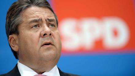 Hält an seiner Position zu Stabilitätspakt fest: SPD-Chef Sigmar Gabriel.