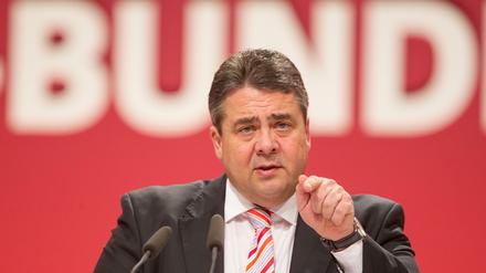 Wirtschaftsminister und  Vizekanzler Sigmar Gabriel (SPD).