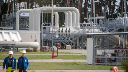 Vom 31. August bis zum 2. September werde wegen Wartungsarbeiten kein Gas nach Deutschland fließen, hatte der russische Staatskonzern Gazprom mitgeteilt.
