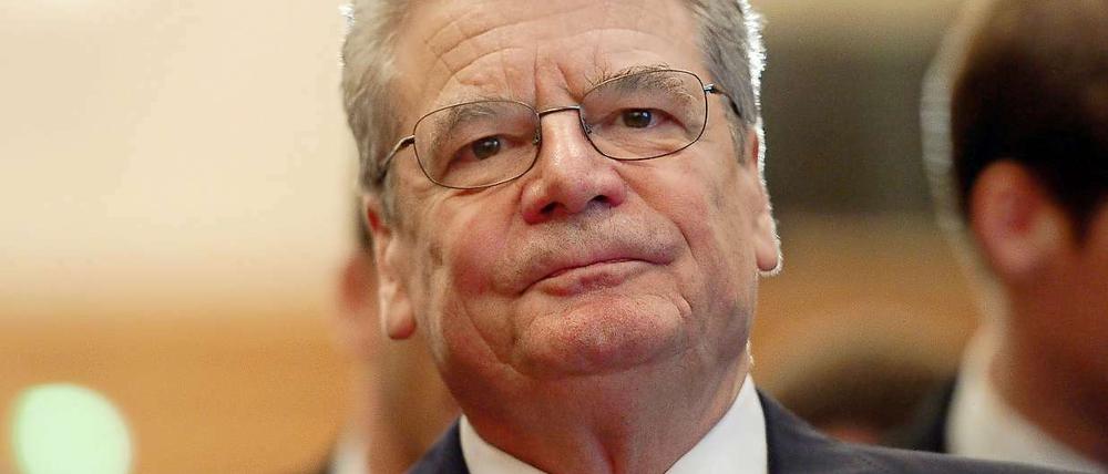 Solidarisiert sich mit der inhaftierten Timoschenko: Bundespräsident Joachim Gauck will nicht in die Ukraine.