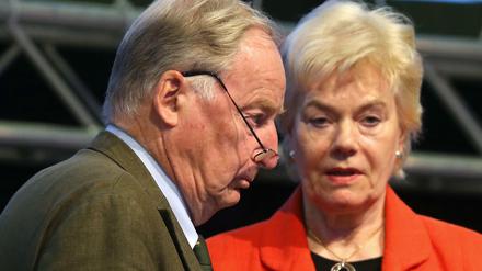 Zwei bekannte Parteimitglieder, die sich von der CDU abgewandt haben: Alexander Gauland und Erika Steinbach. 