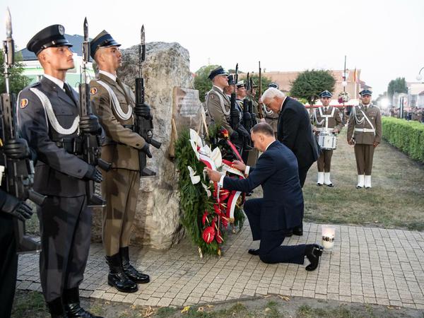 Das Gedenken an den Kriegsbeginn am 1. September mit Polen in Polen ist längst zur Regel geworden: die Präsidenten Andrzej Duda und Frank-Walter Steinmeier.