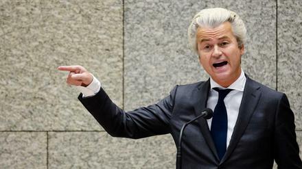 Der niederländische Politiker Geert Wilders von der PVV.