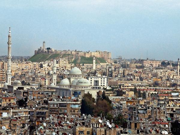 Im März 2006 sah Aleppo in Syrien noch so aus. Inzwischen ist die Stadt zu großen Teilen zerstört.
