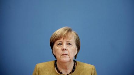 Steht unter Druck - und macht Druck: Bundeskanzlerin Angela Merkel.