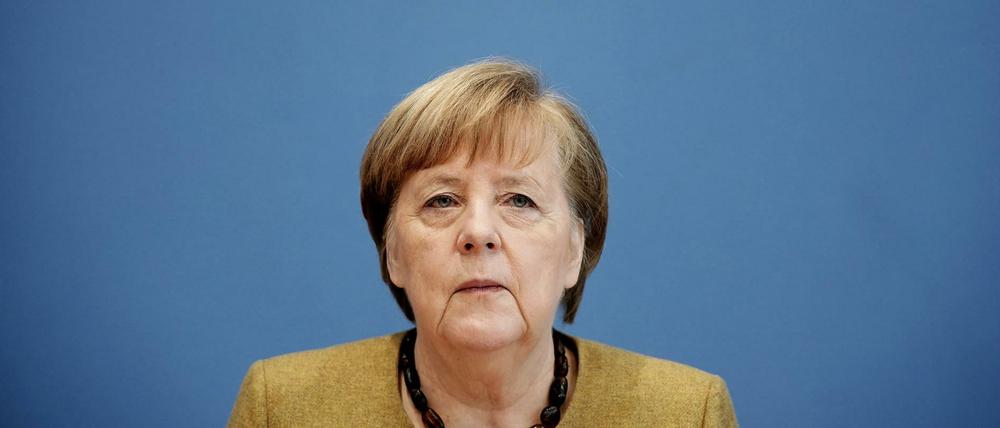 Steht unter Druck - und macht Druck: Bundeskanzlerin Angela Merkel.