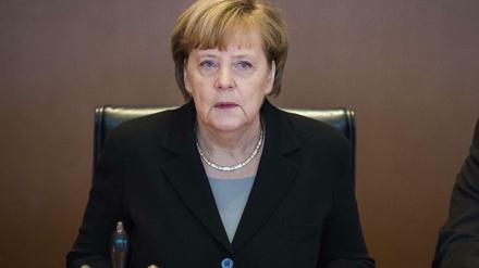 Kanzlerin Angela Merkel. Gegen Umfragewerte, gegen die eigene Partei.