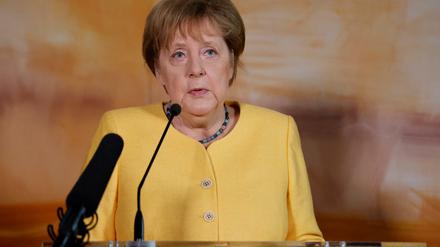 Bundeskanzlerin Angela Merkel zeigte sich in ihren Äußerungen schockiert über das Ausmaß der Hochwasser in Deutschland.