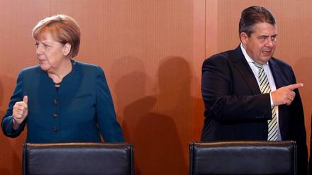 SPD-Chef Sigmar Gabriel (rechts) will eine Doppelspitze für seine Partei. Die Beste für diese Position liegt doch nahe, meint unser Kolumnist Helmut Schümann.