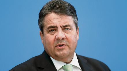 Bundeswirtschaftsminister Sigmar Gabriel (SPD). 