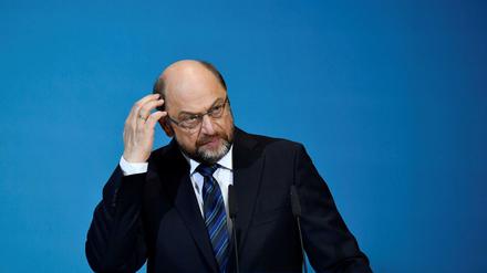Martin Schulz, Ex-Parteichef und bedeutendster Europäer der SPD. 