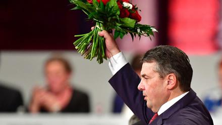 Sigmar Gabriel nimmt als Parteichef der SPD Abschied.
