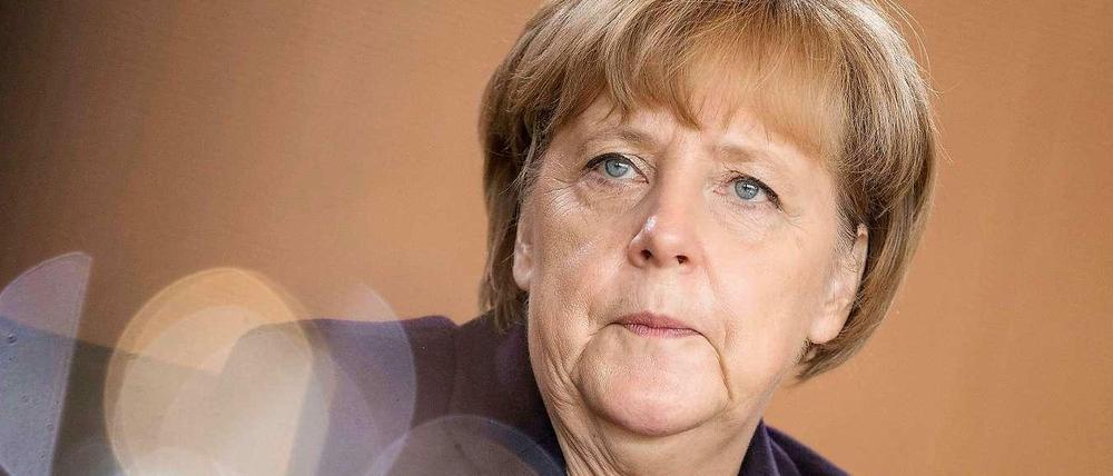 Angela Merkel kann nicht verstehen, dass die SPD in Thüringen einen linken Ministerpräsidenten unterstützt.