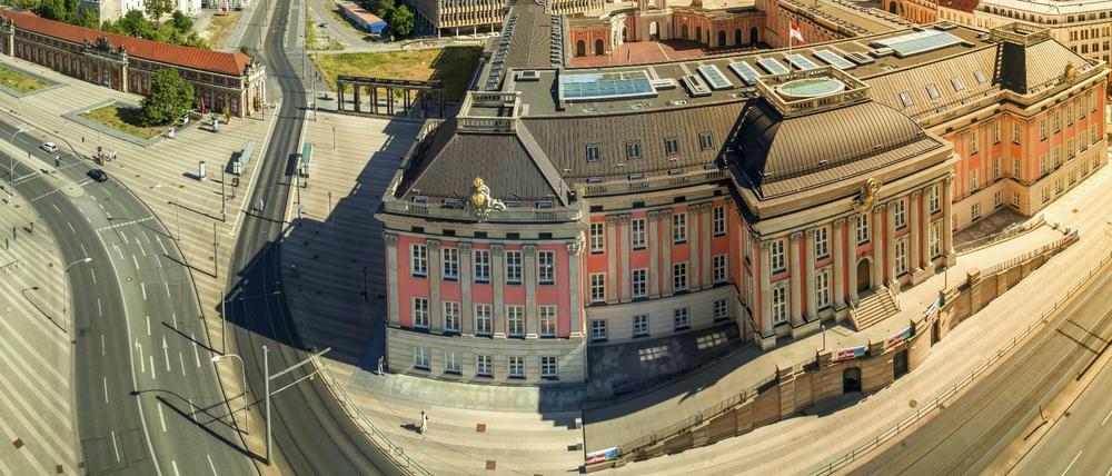 Der brandenburgische Landtag in Potsdam.